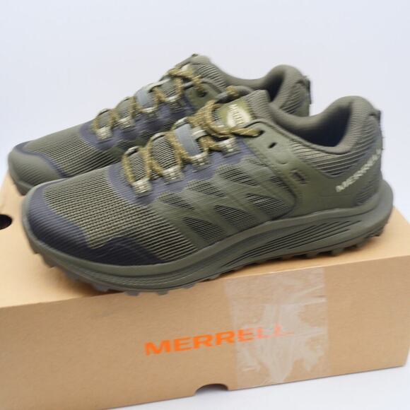 NEW Merrell Men\'s 6.5 Nova 3 Tactical Shoes Dark Olive Green Hiker Sneakers main image 3